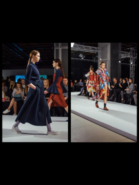 estonian designers showcased their aw17 collections at mercedes–benz kiev fashion days to a full house